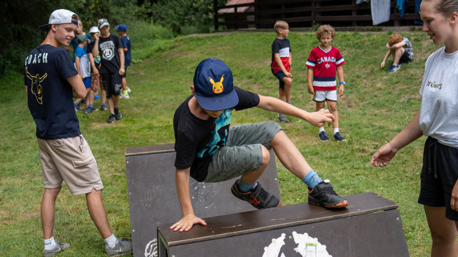 Zohir parkour kroužky - zkušební hodiny