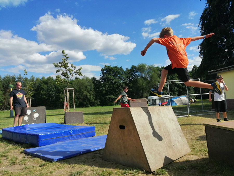 Léto 2024 plné parkourového dobrodružství